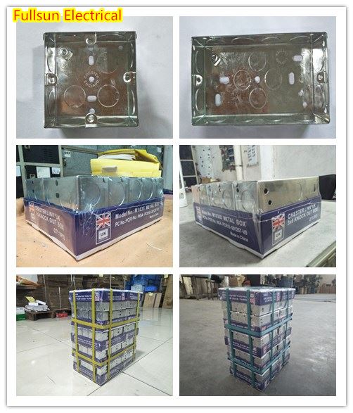 Metal flush mounted boxes