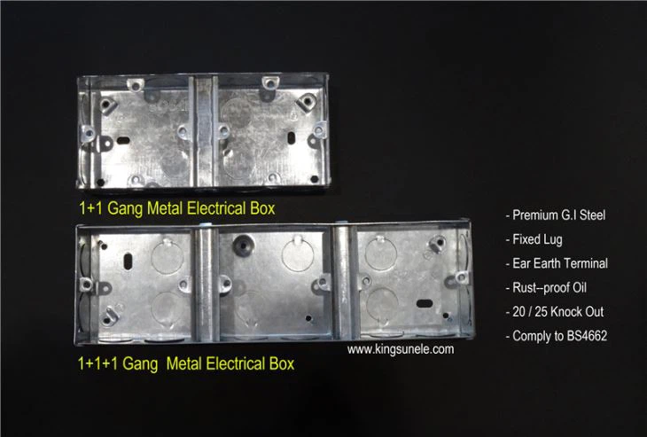 One Gang Electrical Box Knockout