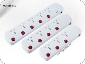 Extension Socket 5 Gang Overload Protected Home Use