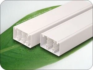 PVC-kabel Trunking Slotted Trunking Nem installation