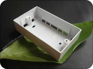 PVC Switch Box med fast Lug British Standard